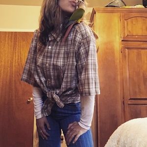 Men’s XL short sleeve flannel